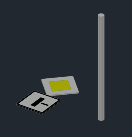 vytvořené 3D solidy pro sjednocení do 1 bloku